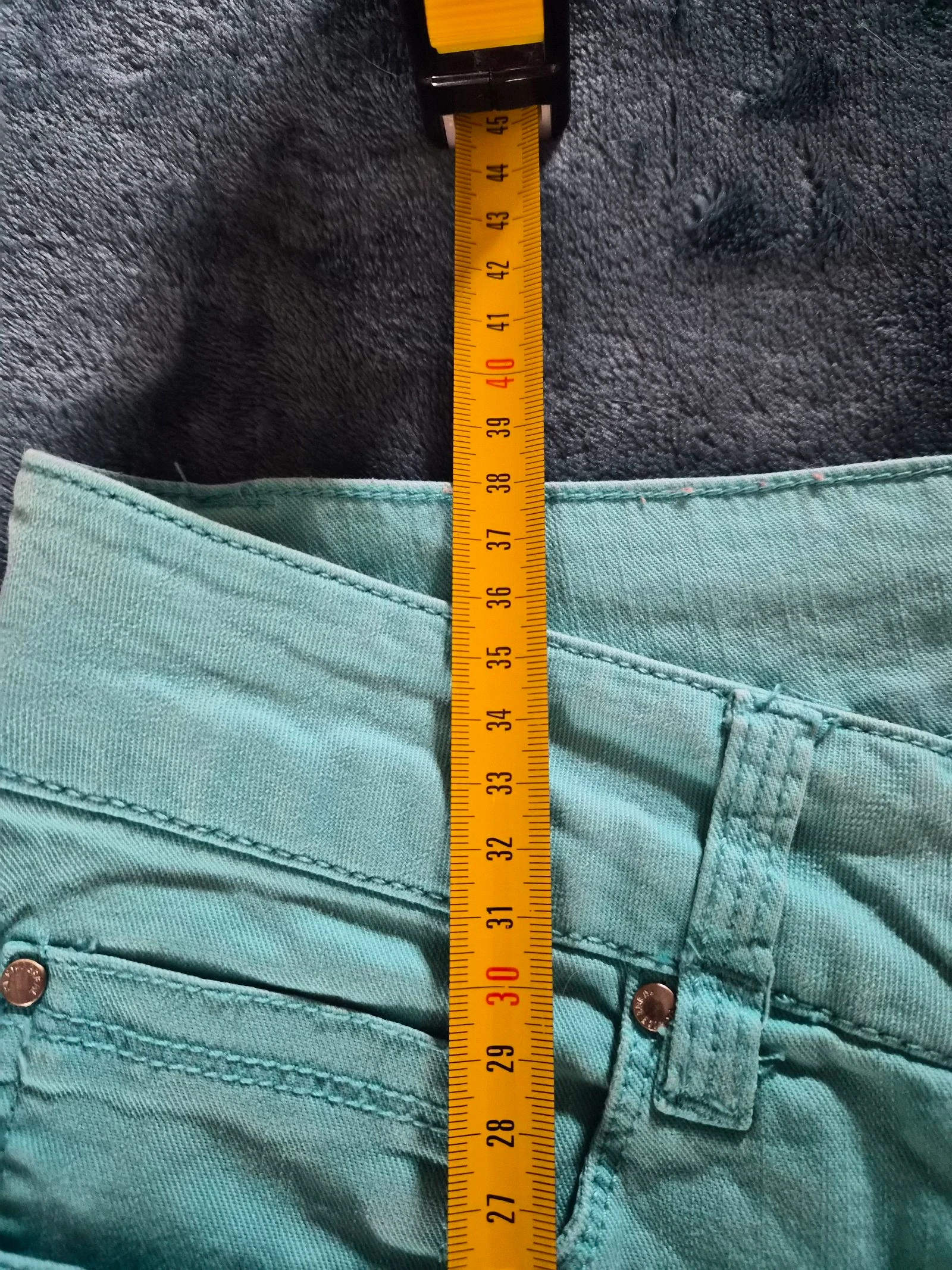 Short turquoise Patrice Bréal taille 42/XL – photo 10